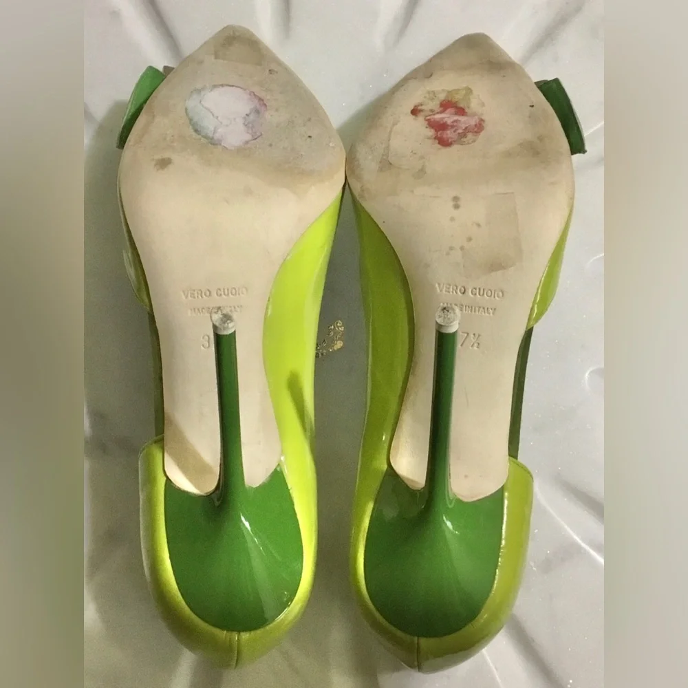 Claudio Merazzi Italy 🇮🇹 D’ Orsay Pumps - Picture 7 of 11